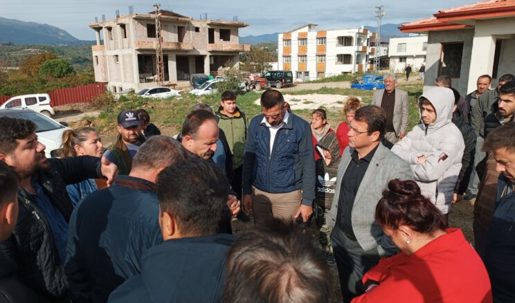 BAŞKAN ERYILMAZ HUZURLU HALKININ SESİ OLDU.