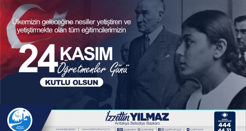 BAŞKAN YILMAZ ÖĞRETMENLER GÜNÜNÜ KUTLADI