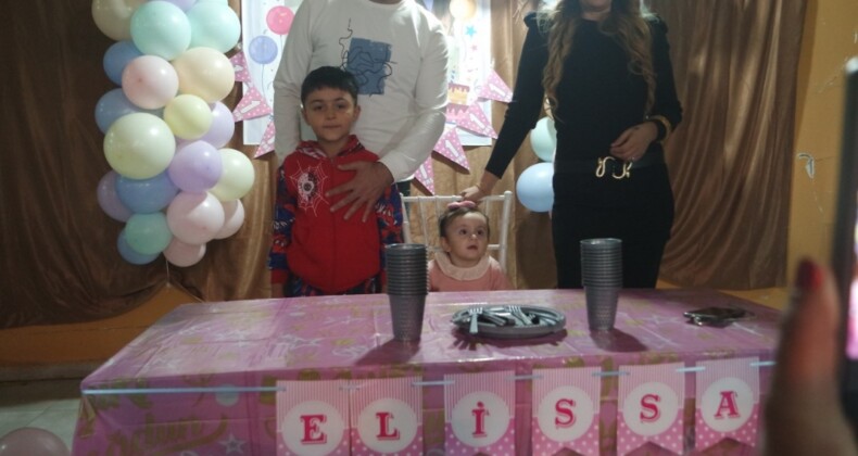 ELİSSA 1 YAŞINDA