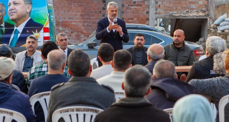 ÖNTÜRK: HATAY’IN GERÇEK BELEDİYECİLİĞE İHTİYACI VAR”