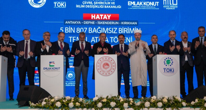 ÖNTÜRK: HATAY’I SAĞLAM KONUTLARLA BULUŞTURACAĞIZ