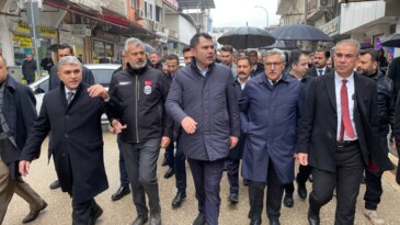 Çevre Şehircilik ve İklim Değişikliği Bakanı Murat Kurum Kırıkhan’da