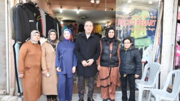 UZUN ÇARŞI’DA ESNAF ZİYARETLERİ
