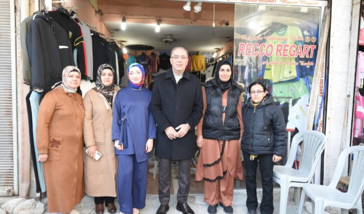 UZUN ÇARŞI’DA ESNAF ZİYARETLERİ
