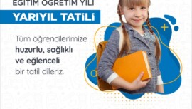BAŞKAN YAPAR’DAN YARIYIL TATİLİ MESAJI
