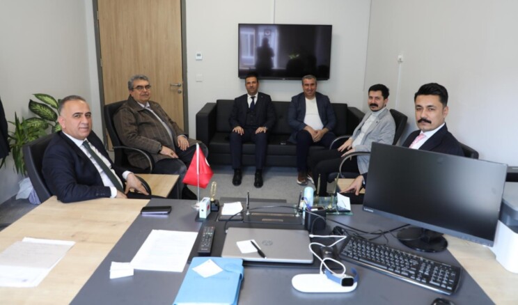 İl Sağlık Müdürümüz Dr. Sıtkı Sönmez, Altınözü Heyetini Ağırladı .