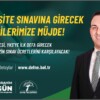 Defne Belediye Başkanı Halil İbrahim Özgün’den “Üniversite Sınavına Girecek Öğrencilerimize Müjde”