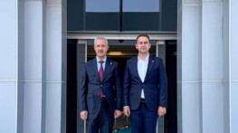 Rektör Eren’den Adalet Komisyonu Başkanı Bektaş’a Ziyaret