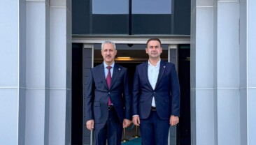 Rektör Eren’den Adalet Komisyonu Başkanı Bektaş’a Ziyaret