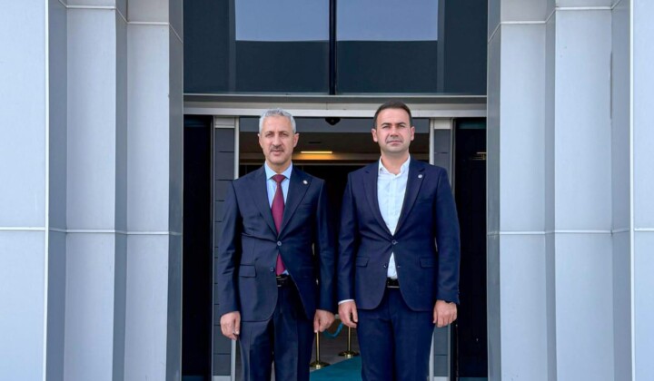 Rektör Eren’den Adalet Komisyonu Başkanı Bektaş’a Ziyaret