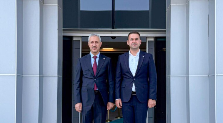 Rektör Eren’den Adalet Komisyonu Başkanı Bektaş’a Ziyaret