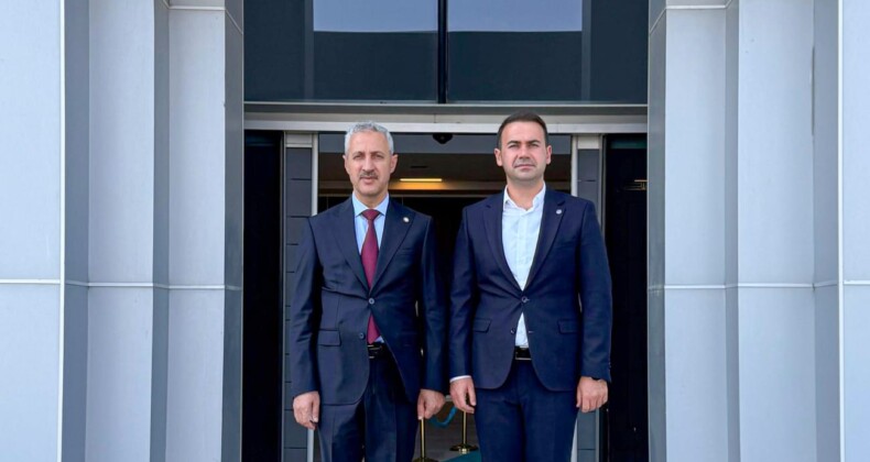 Rektör Eren’den Adalet Komisyonu Başkanı Bektaş’a Ziyaret