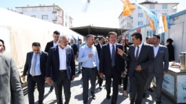 GENEL BAŞKAN YARDIMCISI ZEYBEK PARTİLİLERLE BULUŞTU