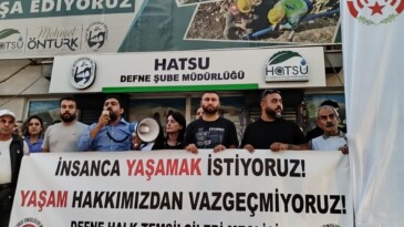 Hataylı Vatandaşlardan Susuzluğa Tepki: