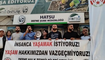 Hataylı Vatandaşlardan Susuzluğa Tepki: