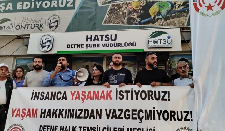 Hataylı Vatandaşlardan Susuzluğa Tepki:
