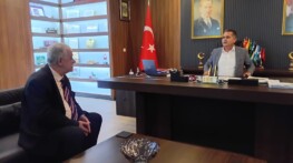 Gazetecilerden Antakya Kaymakamı Abdullah Akdaş’a Nezaket Ziyareti