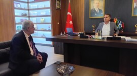 Gazetecilerden Antakya Kaymakamı Abdullah Akdaş’a Nezaket Ziyareti