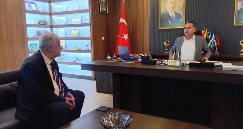 Gazetecilerden Antakya Kaymakamı Abdullah Akdaş’a Nezaket Ziyareti