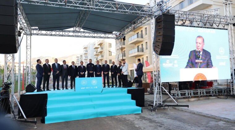 AKSARAY VE EMEK MAHALLELERİ ANAHTAR TESLİM TÖRENİ