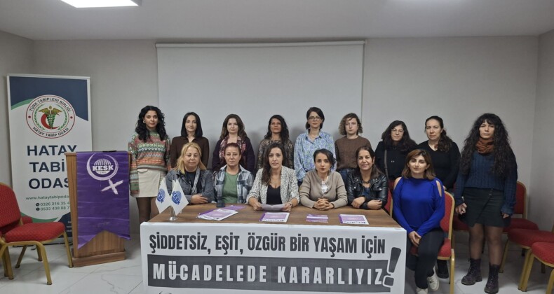 KESK Hatay Kadın Meclisi: “Şiddetsiz, Eşit ve Özgür Bir Yaşam İçin Mücadelede Kararlıyız”