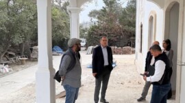 Tarihi Hatay Valilik Binasında Çalışmalar Sürüyor