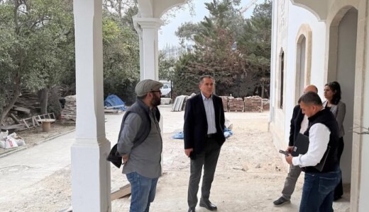 Tarihi Hatay Valilik Binasında Çalışmalar Sürüyor