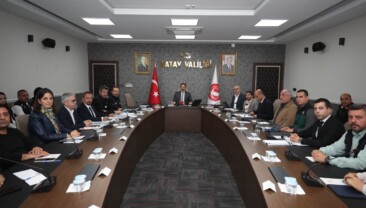 HATAY’DA TOKİ AFET KONUTLARI DEĞERLENDİRME TOPLANTISI GERÇEKLEŞTİ