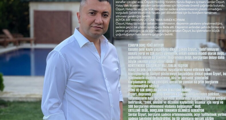 Hatay’da Mücbir Sebep Uzatması: Büyük Bir Yaranın Üstüne Yara Bandı Koymak