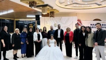 Down Sendromlu Ezgi’nin Gelinlik Hayali Gerçek Oldu: