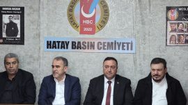 Hatay Basın Cemiyeti’nde Duygusal Anma: Deprem Şehitleri Dualarla Yâd Edildi