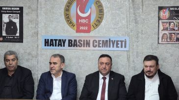 Hatay Basın Cemiyeti’nde Duygusal Anma: Deprem Şehitleri Dualarla Yâd Edildi