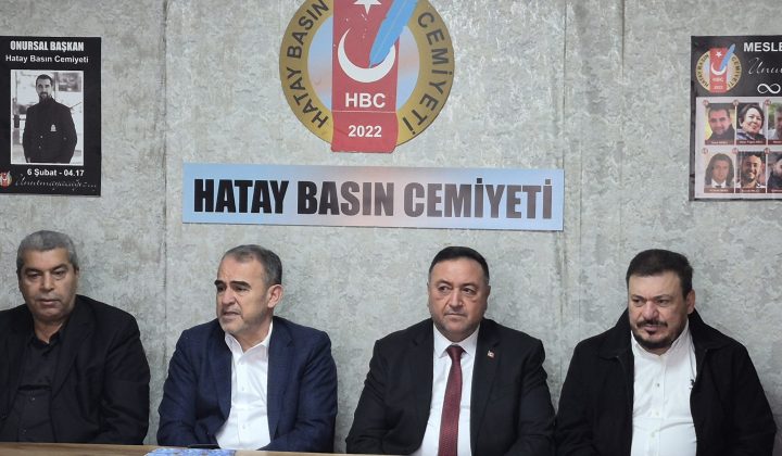 Hatay Basın Cemiyeti’nde Duygusal Anma: Deprem Şehitleri Dualarla Yâd Edildi
