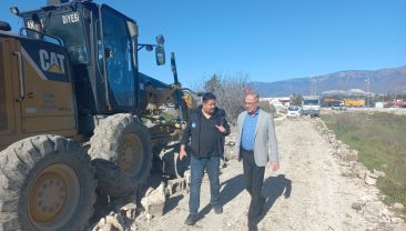 BAŞKAN YAPAR, HABİB-İ NECCAR KAVŞAĞI ÇEVRESİNDEKİ YOL ÇALIŞMALARINI İNCELEDİ