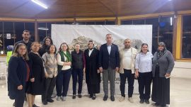 HUZUREVİ SAKİNLERİ VE YENİ EVLİ ÇİFTLER AYNI İFTAR SOFRASINDA BULUŞTU