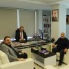 Başkan Mazmanoğlu’ndan, Müdür Oranlı’ya Hayırlı Olsun Ziyareti