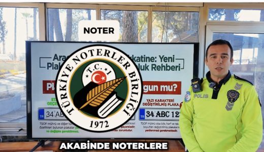 ​Hatay’da “Standart Plaka”