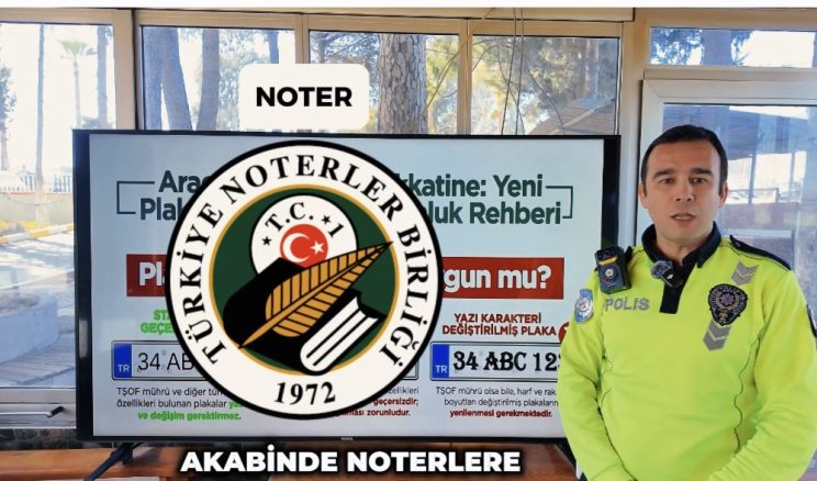 ​Hatay’da “Standart Plaka”