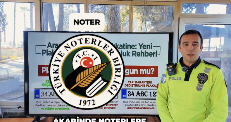 ​Hatay’da “Standart Plaka”