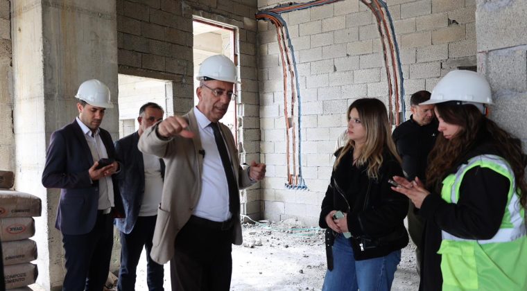 BAŞKAN YAPAR, AKASYA MAHALLESİ’NDE YAPIMI DEVAM EDEN SOSYAL TESİSİ İNCELEDİ