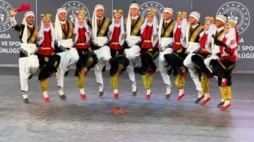 Hatay Depki Halk Oyunları Ekibi Türkiye Üçüncüsü Oldu